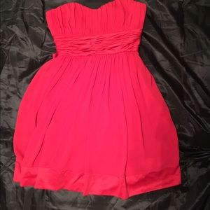 BCBG RED COCKTAIL DRESS